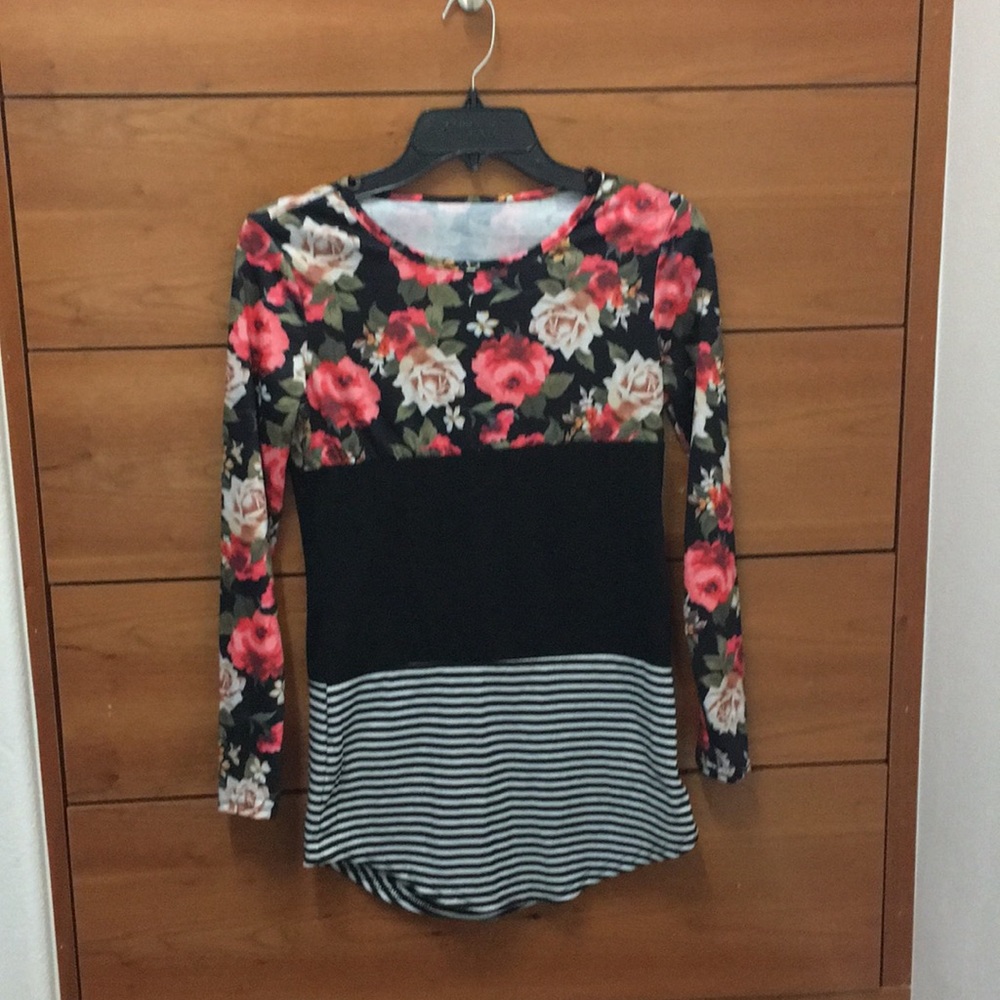 Floral long sleeve